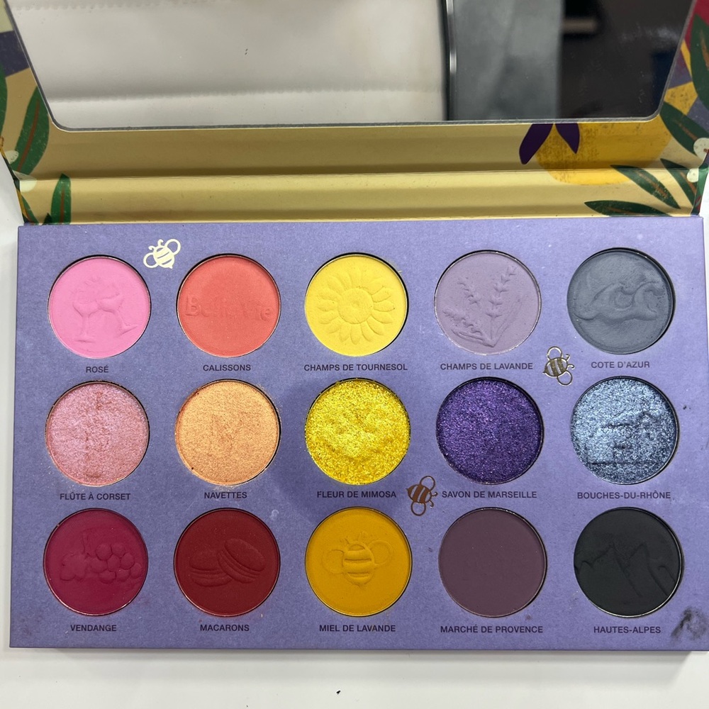Nomad Cosmetics Fetes De Provence Eyeshadow Palette